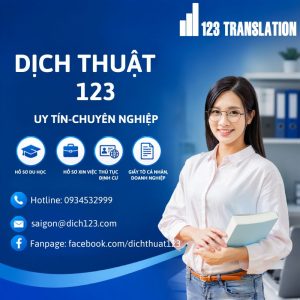 Dịch thuật công chứng Quận 3