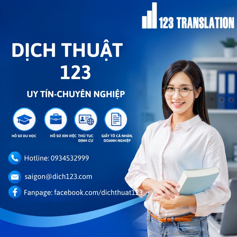 Dịch thuật công chứng Quận 3
