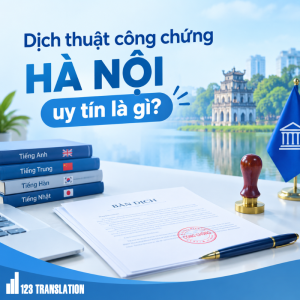 Chi phí Dịch thuật công chứng Hà Nội uy tín phụ thuộc vào ngôn ngữ, loại tài liệu, số lượng trang và yêu cầu về thời gian xử lý.