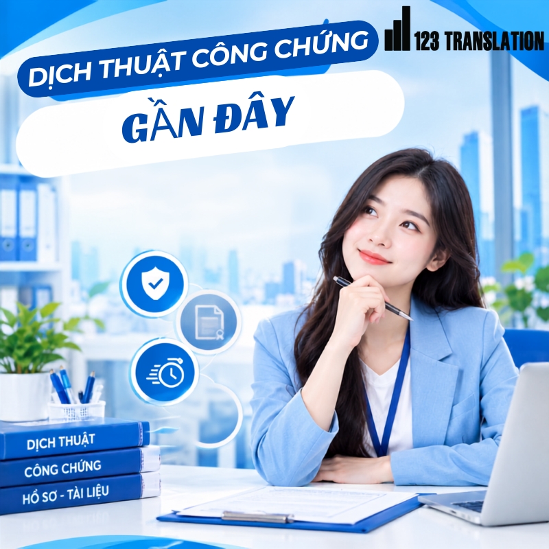 Dịch thuật công chứng gần đây