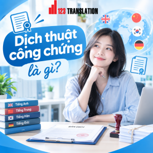 Giá dịch thuật công chứng bao nhiêu tiền phụ thuộc vào ngôn ngữ, loại giấy tờ và số lượng trang.