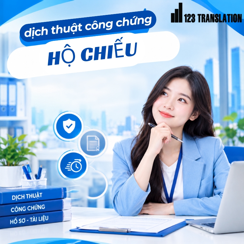Dịch thuật công chứng hộ chiếu